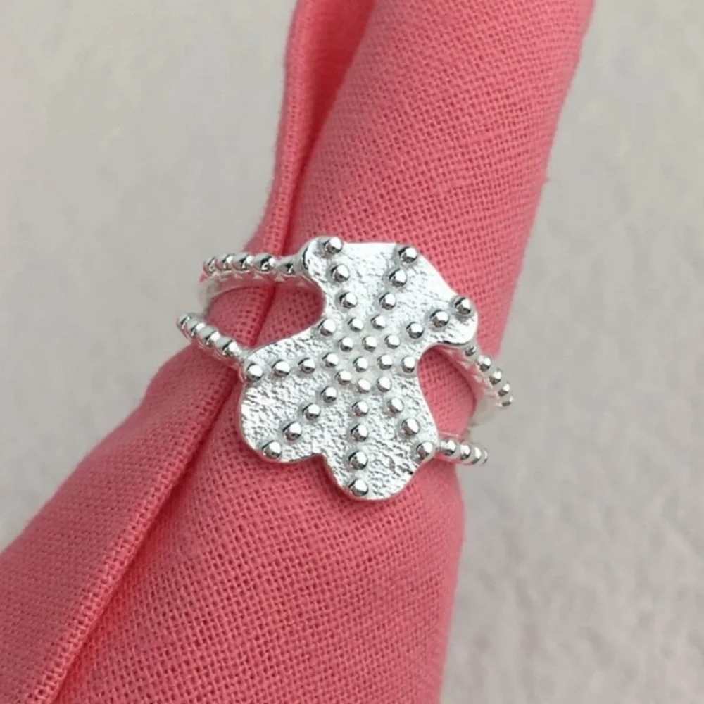Grain 7.5 Ring bear sterling silver 925